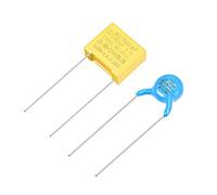Kit d'assortiment de condensateurs de sécurité DIP X2 / 275V Y1 / 400V 2 Value - 0.0022uF 1500pF, 60 Pcs