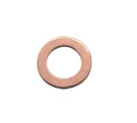 Kit d'assortiment de joints plats en cuivre, 100/200 pièces, jeu d'écrous et de boulons avec boîte M4/M5/M6/M8/M10/M12/M14(100PCS)