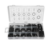 Kit d'assortiment de joints toriques en caoutchouc 222 pièces 17 tailles ensemble d'entretoises de joint d'étanchéité for boîte de ruban adhésif électronique