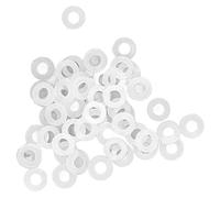 Kit d'assortiment de laveuse en nylon de haute qualité de joint de laveuse plate durable ensemble pour l'équipement électronique de bureau communication électroplaste matériau en (M8)