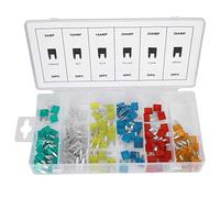 Kit d'assortiment de petite taille pour voiture, 120 pièces, 5A 10A 15A 20A 25A 30A, remplacement pour système électrique de véhicule
