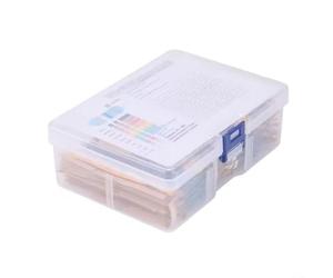 Kit d'assortiment de résistances à film métallique, kit de valeurs de résistance, 1/8 W à trou traversant, lot de composants pour projets électroniques Arduino, test de circuit