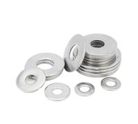 Kit d'assortiment de rondelles plates Joint en acier inoxydable M1.6 M2 M3 M5 M6 M8 ~ M24, vis métallique Ultra-fine, rondelle plate, méson épaissie Standard augmentée(M10x20x1.5 x5pcs)