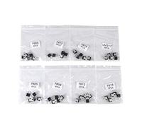 Kit d'assortiment de transistor CheoTime 40PCS, composants de l'amplificateur JFET 8 Type N Channel Mode d'appaution Mode d'alimentation pour les projets d'électronique DIY