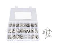 Kit d'assortiment de vis en acier inoxydable, 880 pièces, M2 M3 M4 M5, boulons à tête hexagonale cylindrique, écrous, rondelles plates pour la réparation de machines automobiles