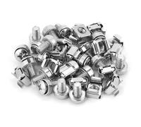 Kit D'assortiment de Vis et D'écrous à Cage pour Support D'armoire Réseau, 20 Pièces/Ensemble (M5*16(20PCS))