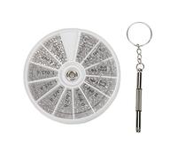Kit d'assortiment d'écrou à vis Réparation en acier inoxydable Séplet de surveillance Small Coucle portable de tournevis 600pcs