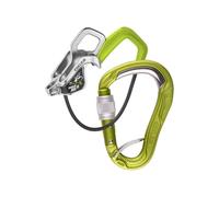 EDELRID Mega Jul Belay Kit Bulletproof Screw II Dispositif d'assurage Adulte Unisexe, Oasis, Taille Unique