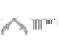 Kit D'Attache Arrière GIVI SR1190 Pour Top Case Monolock Honda PCX 125-150