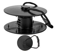 Kit d'attache de tapis flottant en mousse | Kit de connexion de sécurité pour Lily Pad | Accessoires de fixation portables pour les amateurs au bord du lac, plage, piscine, relaxation, natation