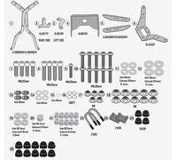 Kit D'Attache Givi SR4136 Pour Top Cases Monokey/Monolock, KAWASAKI Z 500 (2024)