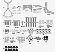 Kit D'Attache Givi SR4136 Pour Top Cases Monokey/Monolock, KAWASAKI Z 500 (2024)