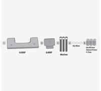 Kit D'Attache Givi SR5622 Pour Top Cases Monolock, PIAGGIO MP3 310