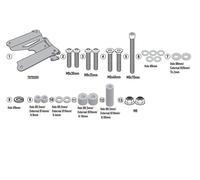 Kit D'Attache Givi SR7070 Pour Top Case Monolock/Monokey, SYM ADV 300