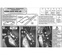 Kit D'Attaches De Pare-Brise 214DT Givi Pour Honda Silver Wing 600 2008 2009