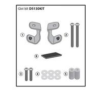 Kit D'Attaches De Pare-Brise GIVI D5130KIT Spécifique Pour BMW C400 X