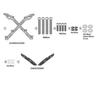 Kit D'Attaches, GIVI SR6419, Pour Top Case Monokey/Monolock Triumph Trident 660