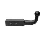 Kit d'Attelage Remorque Universel avec Boule 50mm-Tige d'Accouplement en Acier, Compatible Récepteur 50x50mm, pour Véhicules Tout-Terrain (2" Rise)