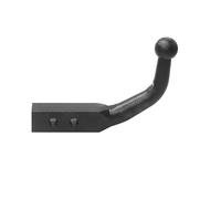 Kit d'Attelage Remorque Universel avec Boule 50mm-Tige d'Accouplement en Acier, Compatible Récepteur 50x50mm, pour Véhicules Tout-Terrain (6" Rise)