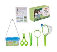 Kit D'Attrape-Mouches - Kit de Chasse aux Mouches pour,Piège avec Loupe et Cage Transparente pour Visualisation pour Activités d'Exploration au Jardin, à la Plage, pour l'École