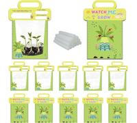 Kit d'auto-arrosage pour serre de semences pour salle de t | Kit de germination des graines - Suivi de la croissance des plantes - Aucune expérience d'arrosage quotidienne - Comparaison
