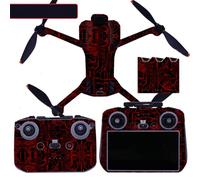 Kit d'Autocollants décoratifs Adapté pour DJI Mini 5 Pro,Autocollant de Peau Imperméable Autocollant DIY Accessoire Film de Protection pour DJI Mini 5 Pro Drone et Contrôleur (MN5PRO-15)