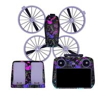 Kit d'autocollants décoratifs pour DJI flip, étanche, Skin Sticker Decal Accessoire DIY pour DJI flip, autocollants anti-rayures, peau de protection, film protecteur, accessoires (11)
