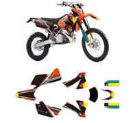 Kit D'autocollants Graphiques Moto, Compatible avec EXC 2004(8)