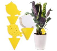 Kit d'autocollants Piege a Insectes de Chillife I 30 Piege Jaunes Anti moucherons Interieur, Anti sciarides, Designs différents I Plaquette Jaune, piege Anti Mouche piege a Mouche…