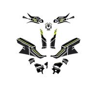 Kit D'autocollants Pour Protection De Réservoir Moto Pour C&F MOTO 800MT 800 Pour MT 2022 2023 Protection Réservoir(1 set)
