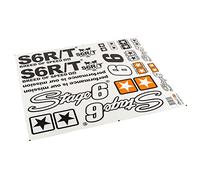 Kit d'autocollants Stage6 MK2 Grand Noir (pour Surfaces claires)