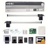Kit D'Automatisation Pour Portes Battantes 230V Éco FAAC 105632445 Automatismes