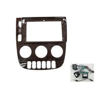 Kit D'autoradio 9 Pouces pour Benz ML320 2003-2005 Autoradio Fascias Android Stéréo Cadre Lecteur 2 Din Tête Unité Panneau Tableau Bord Garniture Façade Cadre Radio(Frame C CANBUS)