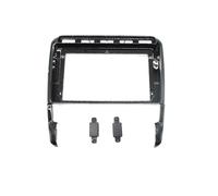 Kit D'autoradio 9 Pouces pour Cayenne 02-10 Autoradio Fascias Android Stéréo Cadre Lecteur 2 Din Tête Unité Panneau Tableau Bord Garniture avec Câble Façade Cadre Radio(Frame)