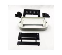 Kit D'autoradio Autoradio CD MP5 9 Pouces avec Écran Stéréo Android Navigation Cadre Faisceau Câbles CANbus pour Fiat 500 2007-2015 Façade Cadre Radio(Frame Beige)