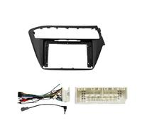 Kit D'autoradio Autoradio Stéréo Android MP5 9 Pouces pour Hyundai pour I20 2018-2019 Système Navigation Façade Cadre D'installation Inclus Façade Cadre Radio(RHD-Frame wire-B)
