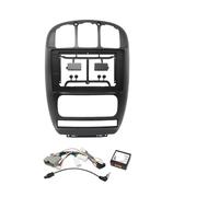 Kit D'autoradio Cadre D'autoradio 10.1 Pouces pour Dodge pour Caravane 2006 - 2012 Panneau CanBus Kit Montage Tableau Bord 2 Din Façade Cadre Radio(Frame Cable Canbus)