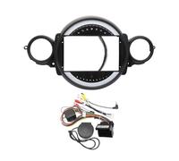 Kit D'autoradio pour BMW pour Mini pour Cooper R56 R60 R51 2007-2014 Kit D'installation Autoradio 9 Pouces Façade Console Plaque D'adaptation Façade Cadre Radio(Frame-Canbus 07-11)