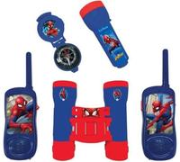 Kit d'aventurier Spider-Man - Talkie-Walkies, jumelles, lampe torche et boussole
