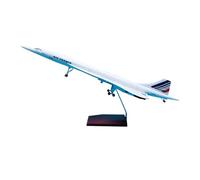Kit d'avion 1:123 pour Modèle d'avion Concorde Air France, 50cm, avec Roues Et Lumières LED