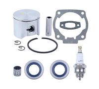Kit d'axe de piston de 45 mm for tronçonneuse 51 503 16 77-01 avec joint d'étanchéité d'huile, bague de circlip, joint d'huile, roulement à aiguilles