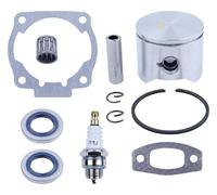 Kit d'axe de piston de 45 mm for tronçonneuse 51 503 16 77-01 W, kit de joints d'étanchéité, bague de circlip, joint d'huile, roulement à aiguilles