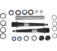 Crankbrothers Kit Upgrade - axe Long Pédales de VTT Noir