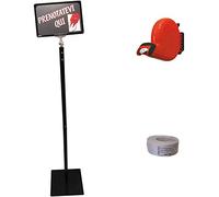 Kit dde support pour distributeur de ticket d'attente Ferlabe + 1 rouleau de 2000 tickets