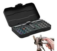 Kit d'de tournevis | Outil de réparation magnétique haute performance - Tournevis avec jeu de forets - pour travaux de construction menuiserie vissage desserrage