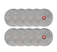 Kit De 10/4 Chiffons De Nettoyage En Microfibre For Balai Pratique, Compatible Avec LG, Roboking Et Accessoires For Aspirateurs.(10 Pack)