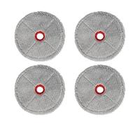 Kit De 10/4 Chiffons De Nettoyage En Microfibre For Balai Pratique, Compatible Avec LG, Roboking Et Accessoires For Aspirateurs.(4 Pack)