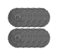 Kit De 10/4 Lingettes De Nettoyage En Microfibre For Sols Propres Et Hygiéniques, Compatible Avec L'aspirateur Robot 3i P10 Ultra.(10pcs)
