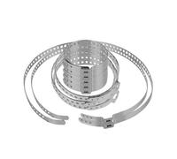 Kit de 10 clips de fixation universels for manchon d'arbre de transmission et soufflet de joint homocinétique, en acier inoxydable argenté.