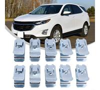 Kit de 10 clips intérieurs automobiles avec fixations de poignée de plafond pour compatibilité avec les panneaux de garniture de toit